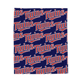 Twins-Themed Velveteen Plush Blanket - Soft & Cozy Team Spirit Throw for Fans