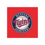 Wexford Twins Baseball Square Magnet - Perfect for Sports Fans & Decor