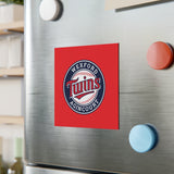 Wexford Twins Baseball Square Magnet - Perfect for Sports Fans & Decor
