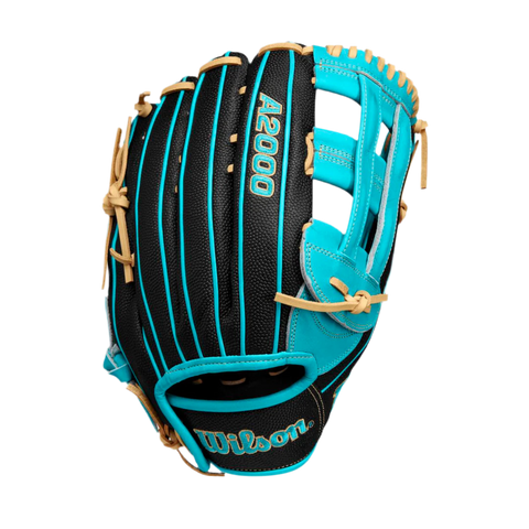 Wilson A2000 Fall 2024 PF50SS 12.25" Black/ Teal Glove