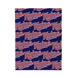 Twins-Themed Velveteen Plush Blanket - Soft & Cozy Team Spirit Throw for Fans