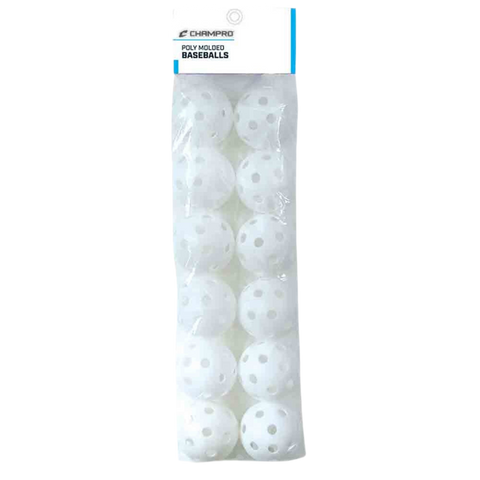 Champro 9” Wiffle Balls-12pk