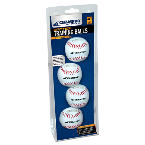 Champro 7.5" Batter Training Balls- Pack Of 4