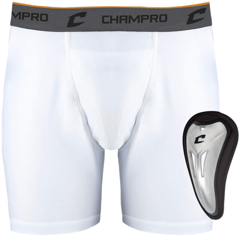 Champro Compression Boxer Short With Protective Cup