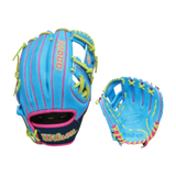 Wilson A2000 2026 Spring 1786 Sky Blue/ Navy/ Optic Yellow/ Pink Superskin 11.5" Glove- RHT