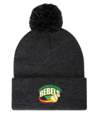 Richmond Hill Rebels Logo Pom Pom Cuffed Toque