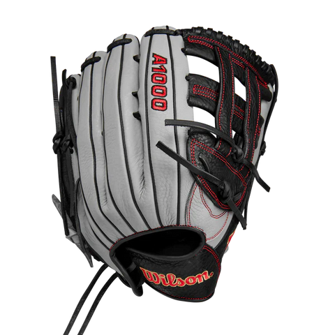 Wilson A1000 Grey/ Black/Gold 12.5" Baseball Glove-RHT