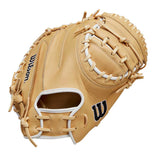 Wilson A1000 2025 CM33 Blonde -33" Catcher's Mitt
