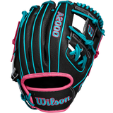 Wilson A2000 2024 Winter 1786SS SC 11.5" Black/ Teal/ Pink Glove