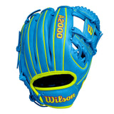 Wilson A2000 Fall 2024 1786 Sky Blue/Optic Glove