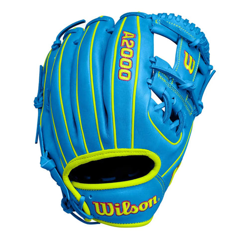 Wilson A2000 Fall 2024 1786 Sky Blue/Optic Glove