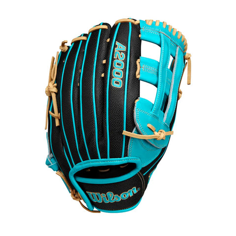 Wilson A2000 Fall 2024 PF50SS 12.25" Black/ Teal Glove