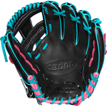 Wilson A2000 2024 Winter 1786SS SC 11.5" Black/ Teal/ Pink Glove