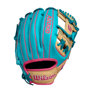 Wilson A2000 2025 Spring 1786 11.5" Teal/ Blonde Glove