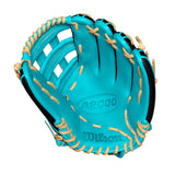 Wilson A2000 Fall 2024 PF50SS 12.25" Black/ Teal Glove