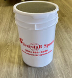 Rawlings Ball Bucket With Silverstar Sports Logo- 6 Gallon Ball Bucket
