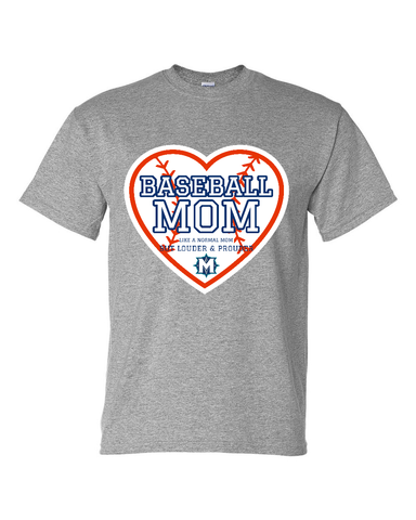 Baseball Mom Markham Mariners Fan Shirt Adult Heavy Cotton TShirt