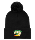 Richmond Hill Rebels Logo Pom Pom Cuffed Toque