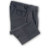 Dalco D9600 Pleat Front Umpire Pants, Charcoal