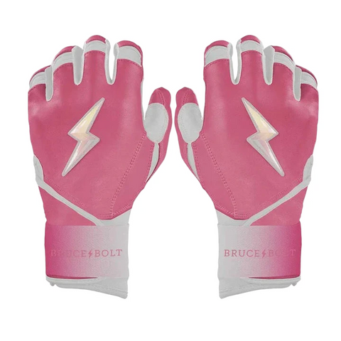Bruce Bolt Creator Series Long Cuff Batting Gloves- Adult