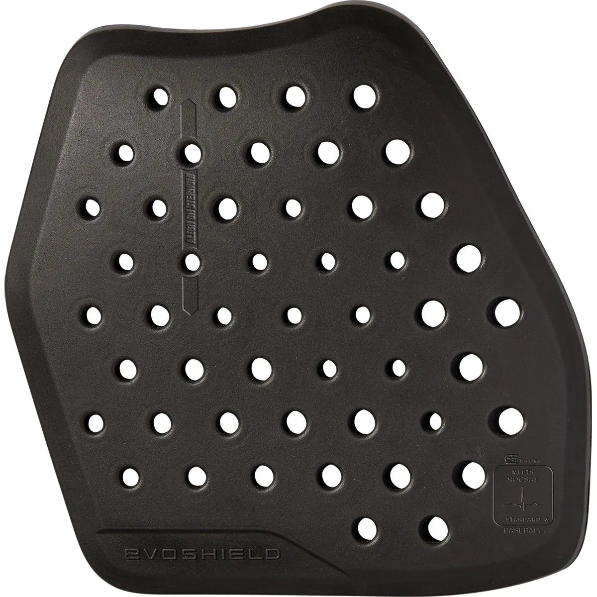 Evoshield Black NOCSAE Chest Guard Shirt SilverstarSports Inc