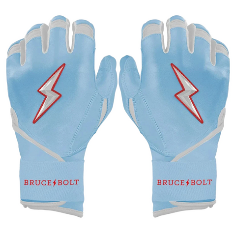Bruce Bolt  Signature Series Happ Series Series Long Cuff Batting Gloves- Youth