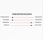 Marucci Pro Exclusive MVE4POSEY28 Maple Bats