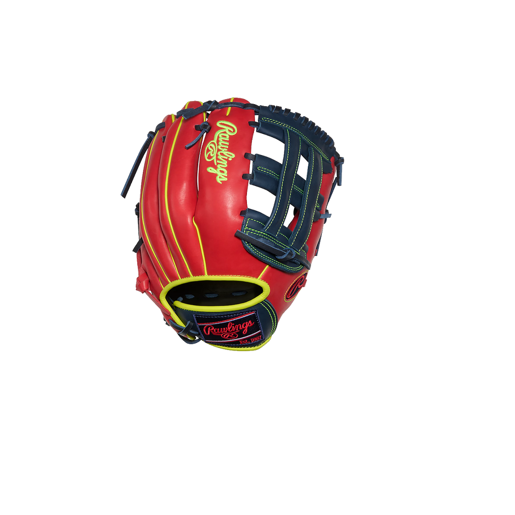 Guanto da baseball Rawlings softball junior bambini junior HYPER TECH Guanto da baseball Rawlings softball junior bambini junior HYPER TECH