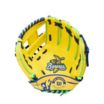 2026 Wilson Savannah Banana A200 Glove, Ball And Bat Kit