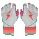 Bruce Bolt Creator Series Long Cuff Batting Gloves- Youth