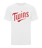 ATC Everyday Cotton Wexford Twins Wordmark Tee Shirts