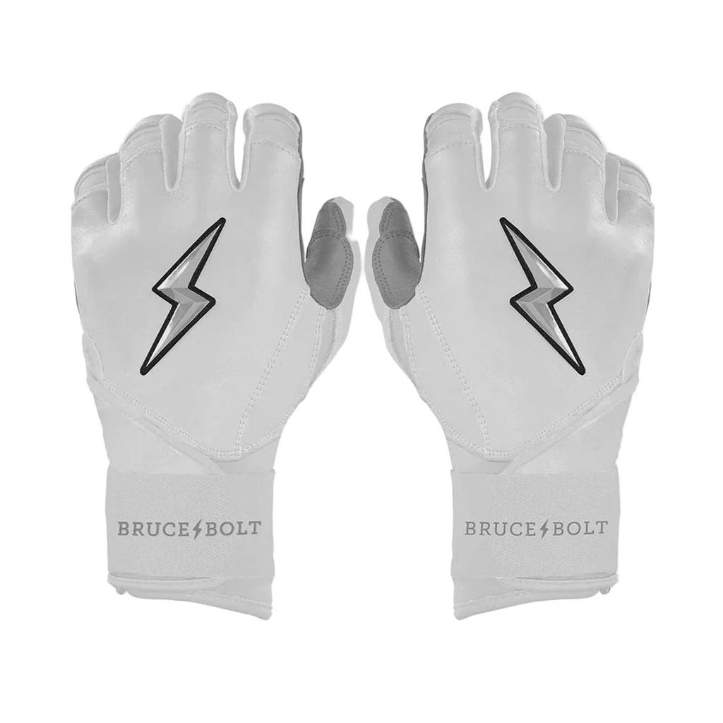 BRUCE BOLT Original Series Gants de frappeur à manches longues Blanc Taille S BRUCE BOLT Original Series Gants de frappeur à manches longues Blanc Taille S