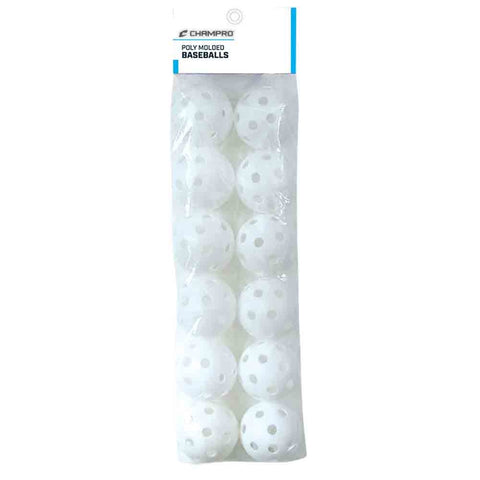 Champro 9” Wiffle Balls-12pk