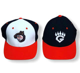 Pacific Custom Fitted Hats with 3D raised front embroidered logo