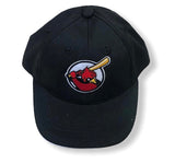 velcro enclosure solid Hat with front embroidered logo