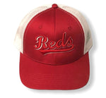 New Era mesh snapback with 3D raised front embroidery