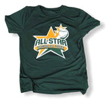Dryfit tee with screenprinted front logo