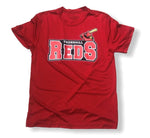 Dryfit tee with screenprinted front logo